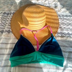 J. Crew, swim top, medium, new, never worn without tags